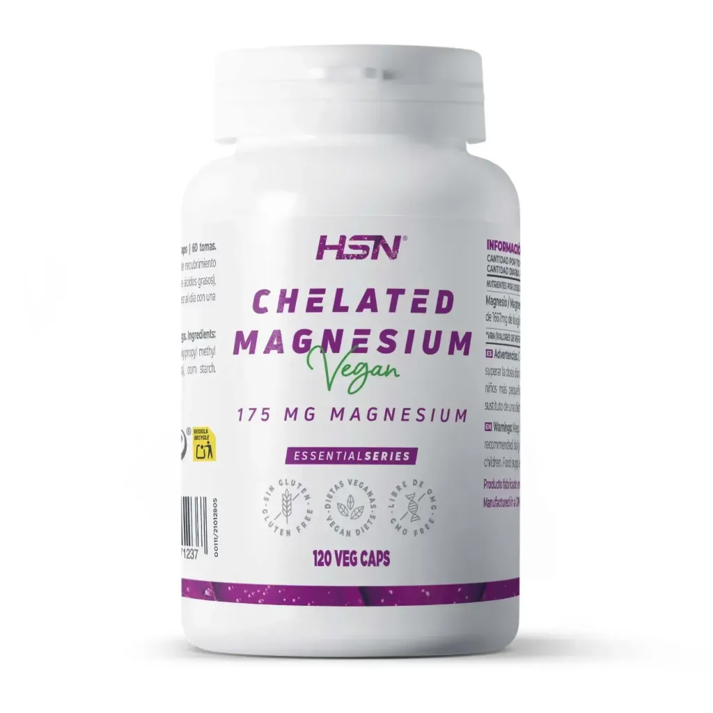 [HSNE-CMA120] MAGNESIUM BISGLYCINATE (175mg MAGNESIUM)